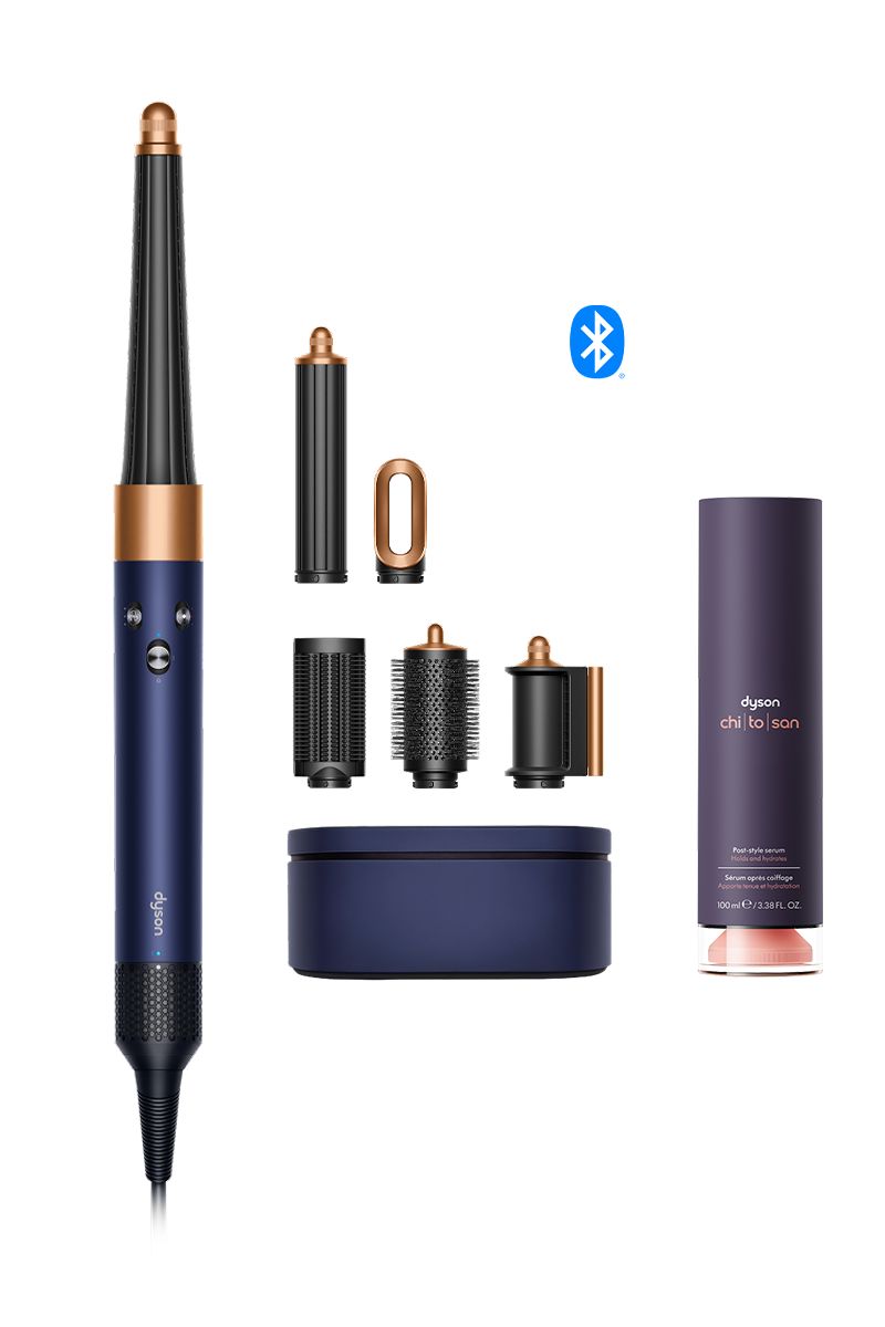 Multi-styler asciugacapelli Dyson Airwrap i.d.™ in Prussian Blue(per capelli lisci e mossi)