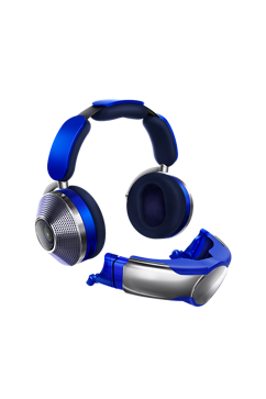 Cuffie Dyson Zone™ con cancellazione del rumore (Blu di Prussia/Blu intenso)