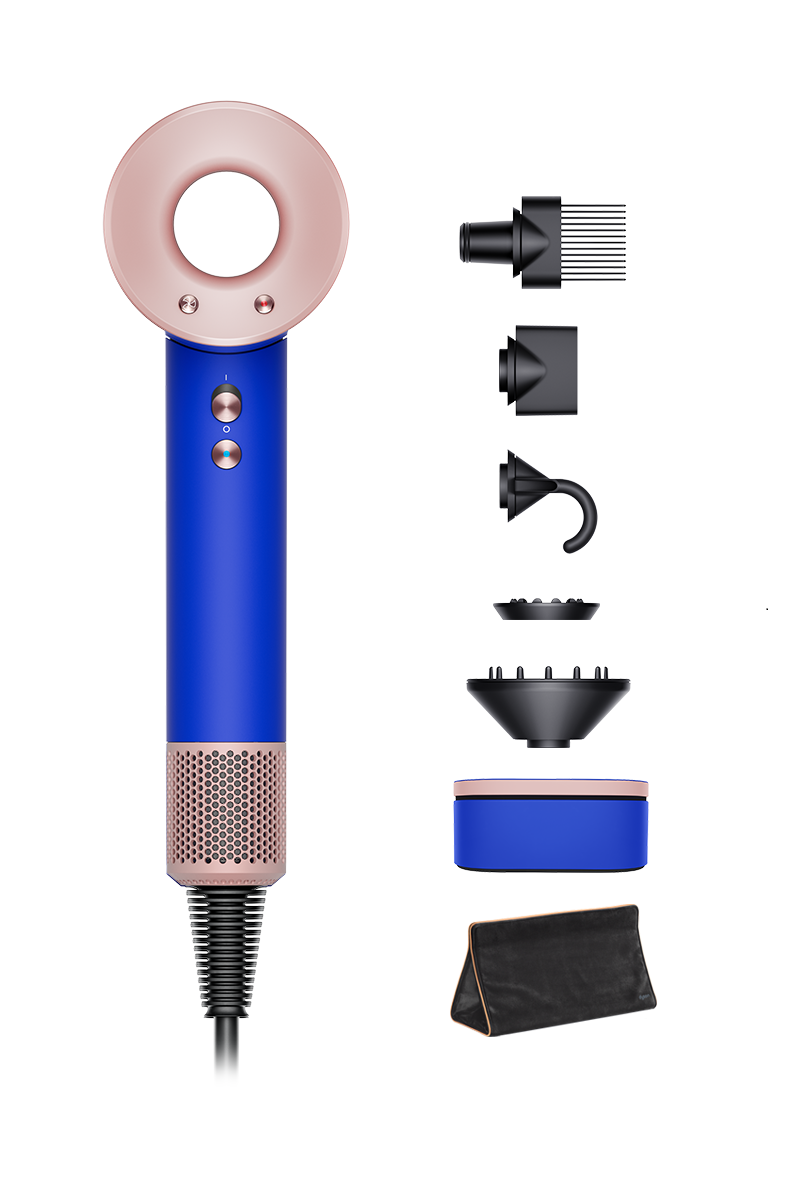 Asciugacapelli Dyson Supersonic™ in edizione speciale Blu Blush