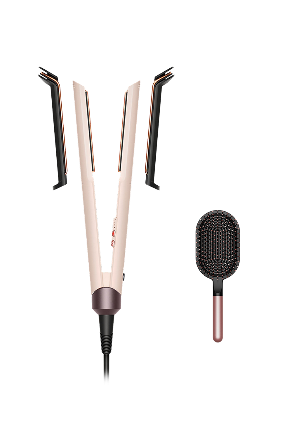 Piastra per capelli Dyson Corrale CoolShine™ (Cipria/Oro rosa)