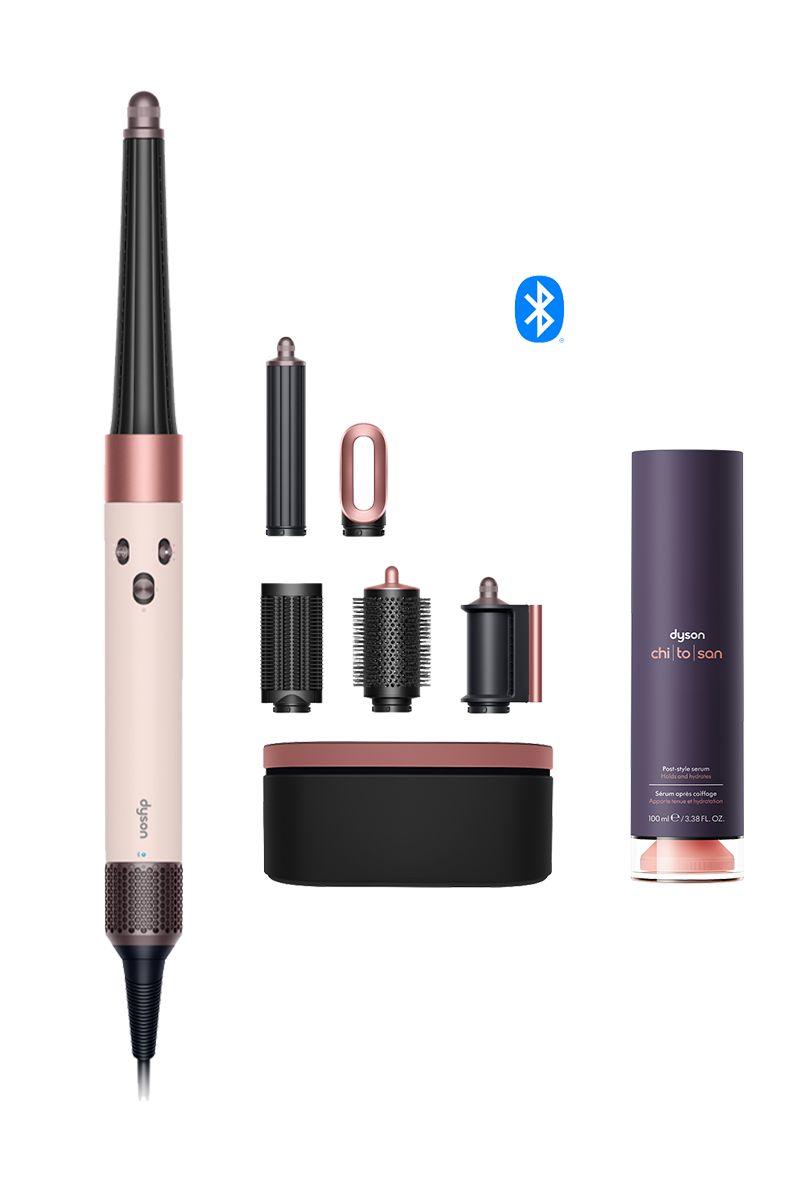 Nuovo Multi-styler asciugacapelli Dyson Airwrap i.d.™ connesso in Oro rosa (per capelli lisci e mossi)