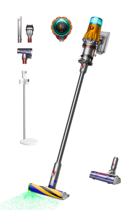 Dyson V12 Detect Slim Absolute (SV46 ABL) | イエロー/アイアン/ニッケル