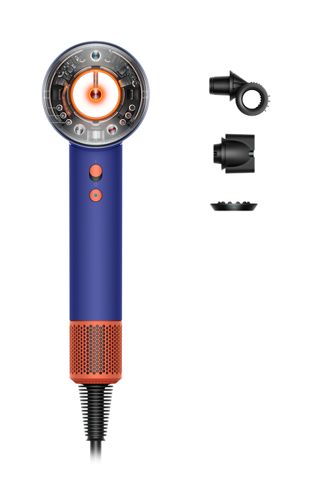 Dyson Supersonic Nural™ Shineヘアドライヤー ビンカブルー／トパーズ (HD16 VBTO) | ダイソン公式