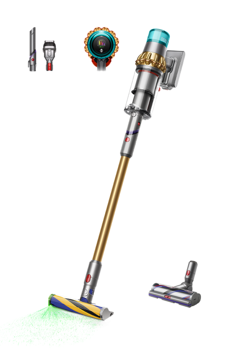 Dyson V15 Detect™ Absolute (Goud) draadloze stofzuiger | Dyson NL