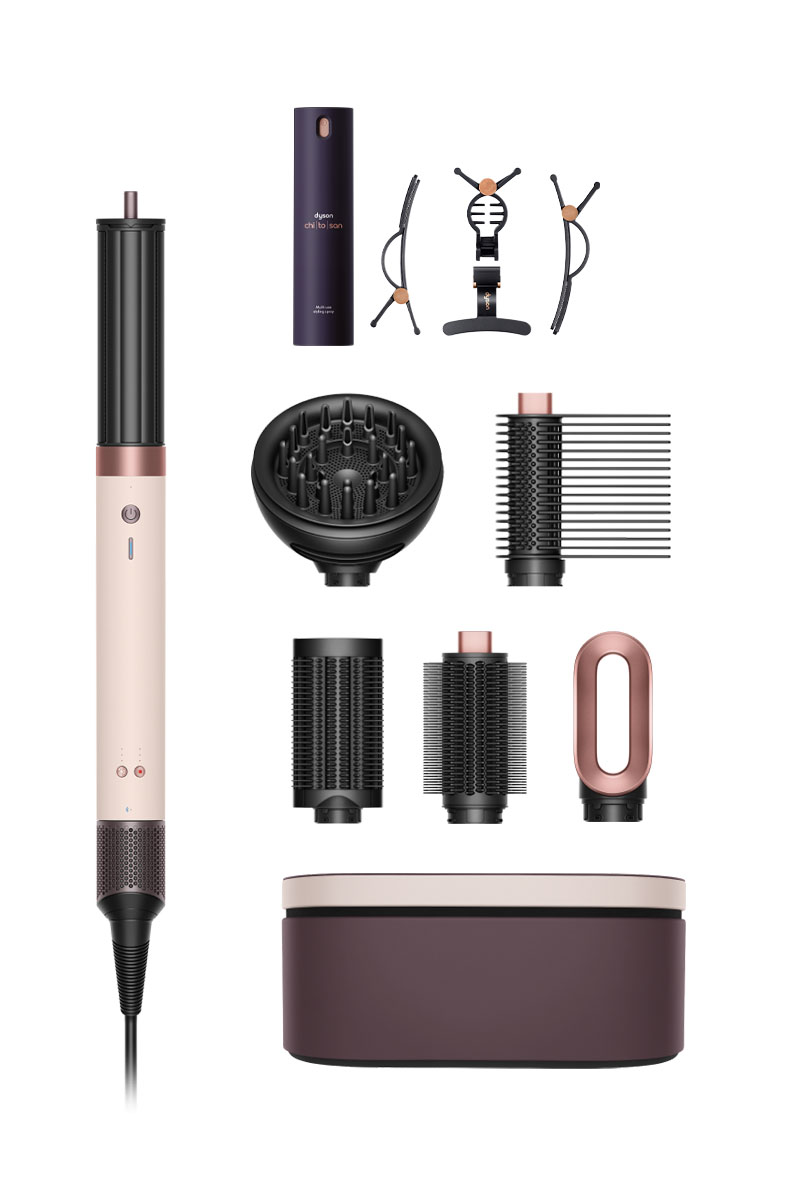 Dyson Airwrap Co-anda2x - Encaracolado+Muito encaracolado (Ceramic Pink/Rose gold)