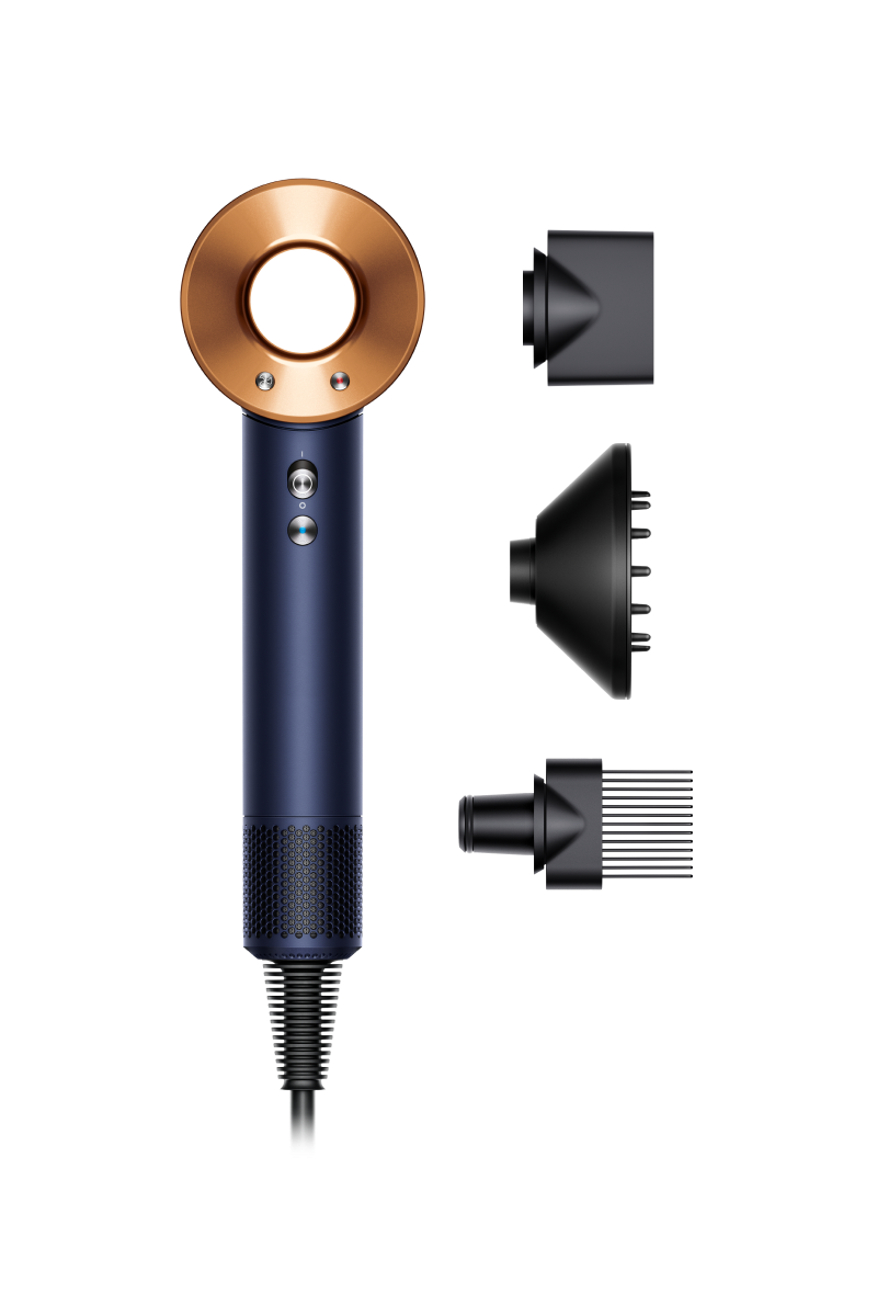 Dyson Supersonic™ hair dryer - 3 attachments (Prussian Blue/Rich Copper)