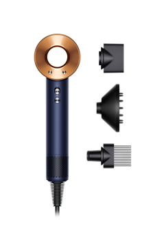 Dyson Supersonic™ hårføner Curly+Coily (Prussian blue/Rich copper)