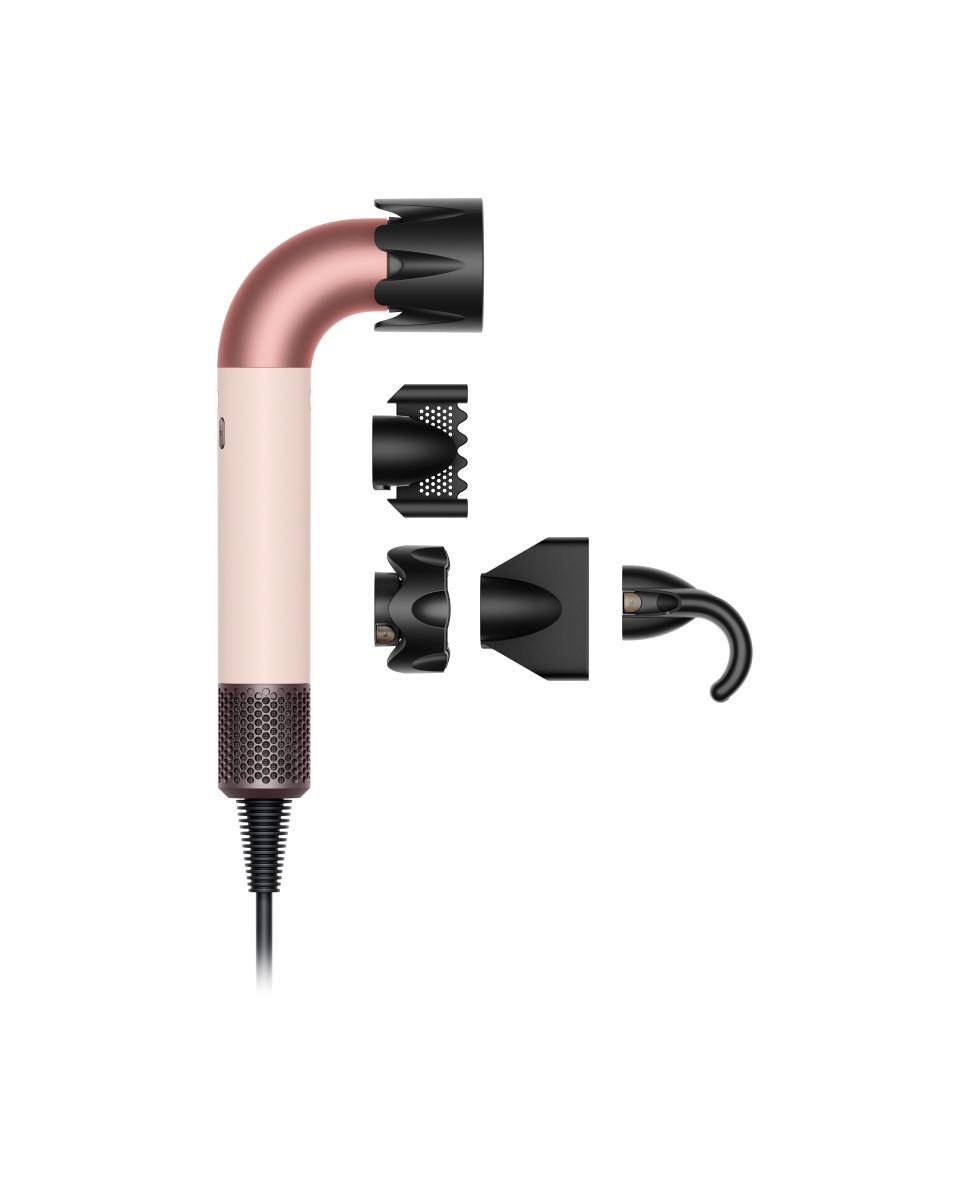 Dyson Supersonic r™ Haartrockner Straight+Wavy (Ceramic Pink/Roségold)