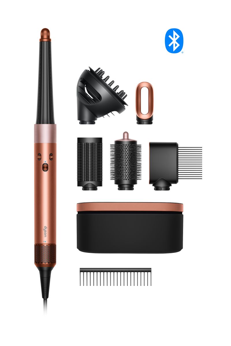 Dyson Airwrap i.d.™ multistyler en haardroger Curly+Coily (Amber Silk)
