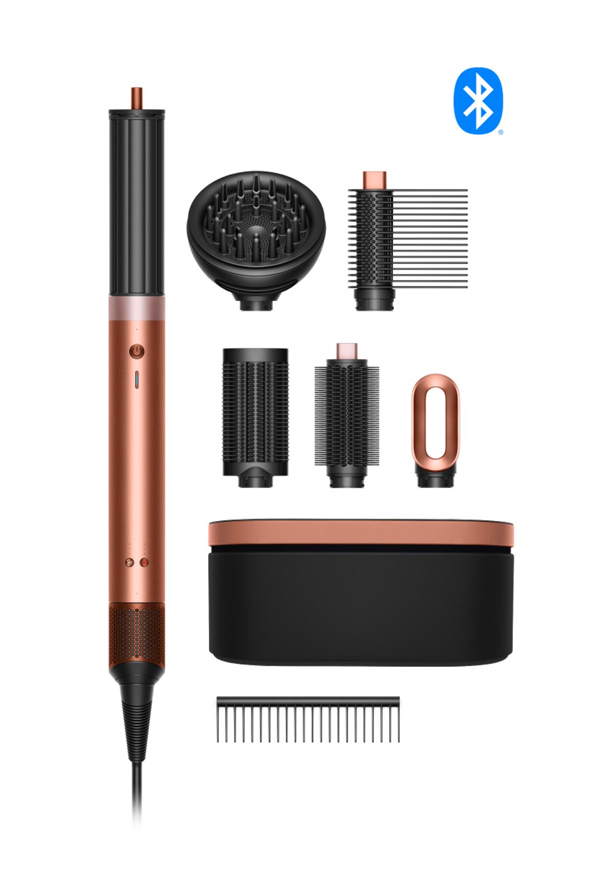 Amber silk New Dyson Airwrap multi styler