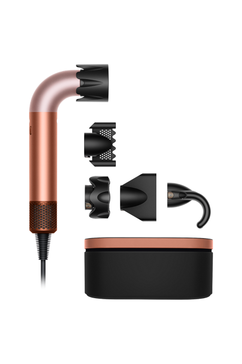 Dyson Supersonic r™ hair dryer Straight+Wavy (Amber silk) | Amber silk