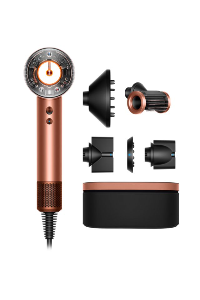 Dyson Supersonic Nural™ Haartrockner Straight+Wavy (Amber Silk)