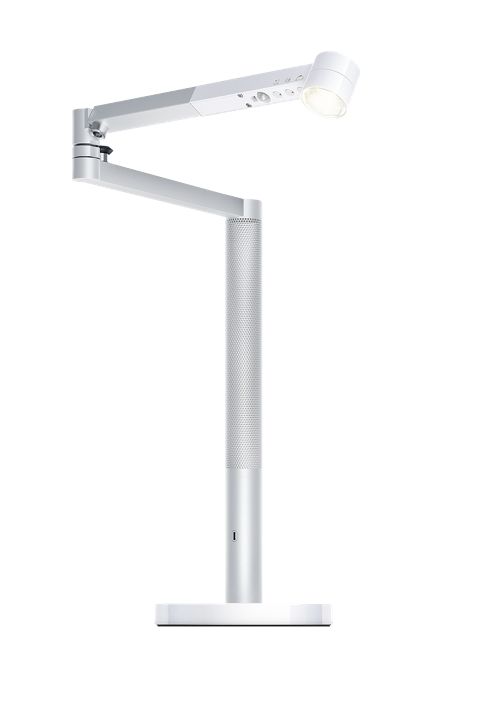 Candeeiro de secretária Dyson Solarcycle™ Morph (branco/prateado)