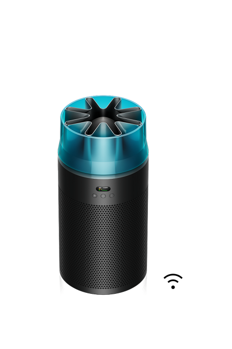 Shop Dyson HushJet™ HJ10 Black/Teal Air Purifier | Dyson CA