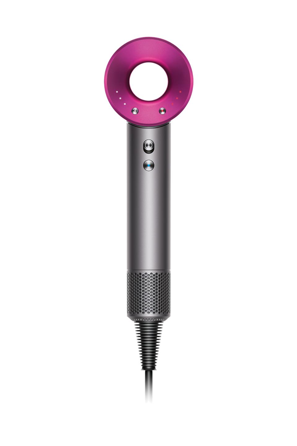 Dyson Supersonic™ hair dryer in iron/fuchsia Dyson Supersonic™ hair dryer in iron/fuchsia