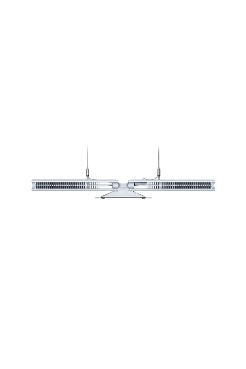 Dyson Cu-Beam Down lampe 3000K EVO (sølv)