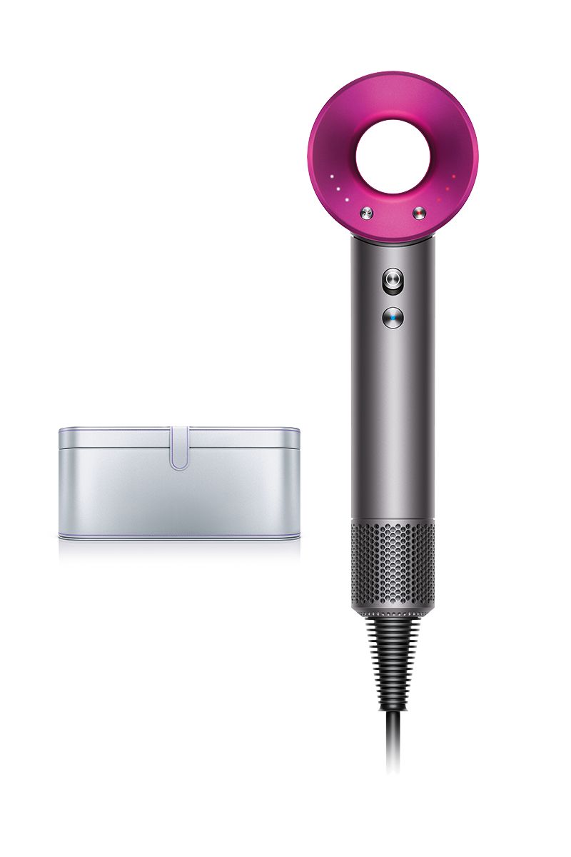 Dyson Supersonic™ (Iron/Fuchsia) with platinum case