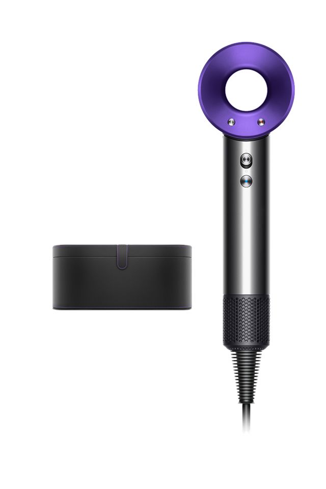 Dyson Supersonic™ (Black/Purple) with Black Presentation Box
