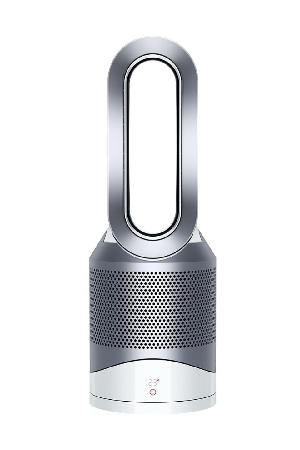 Dyson Pure Hot+Cool™ HP01 purifying heater + fan (White/Silver) Dyson Pure Hot+Cool™ HP01 purifying heater + fan (White/Silver)