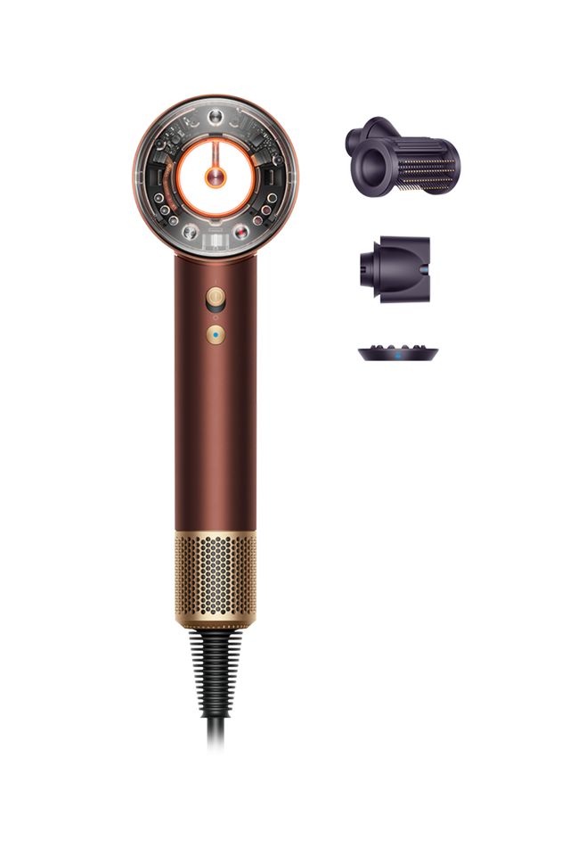 Dyson Supersonic Nural™ Shineヘアドライヤー プラム／コッパ― (HD16