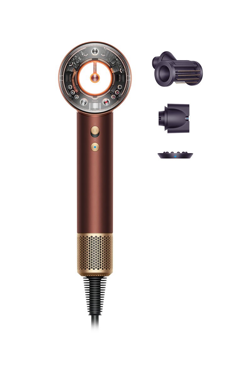 Dyson Supersonic Nural™ Shineヘアドライヤー プラム／コッパ― (HD16 PC)
