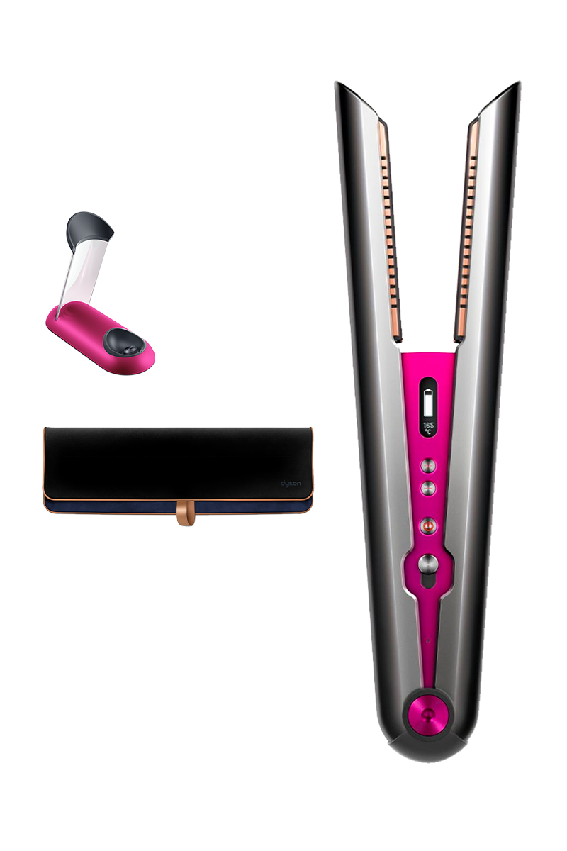 Dyson Corrale Straightener Black Nickel Fuchsia
