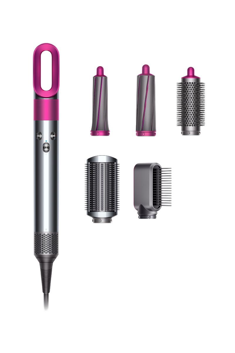 Dyson Airwrap styler Customised (Iron / Fuchsia)