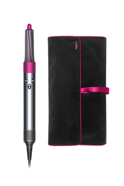 Dyson Airwrap™ styler Complete (Nickel/Fuchsia) with travel pouch