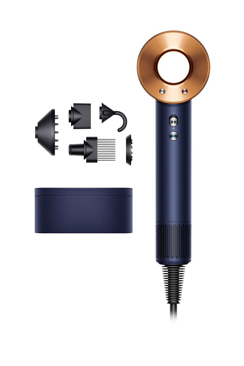   Special edition Dyson Supersonic™ hair dryer Prussian blue/Rich copper