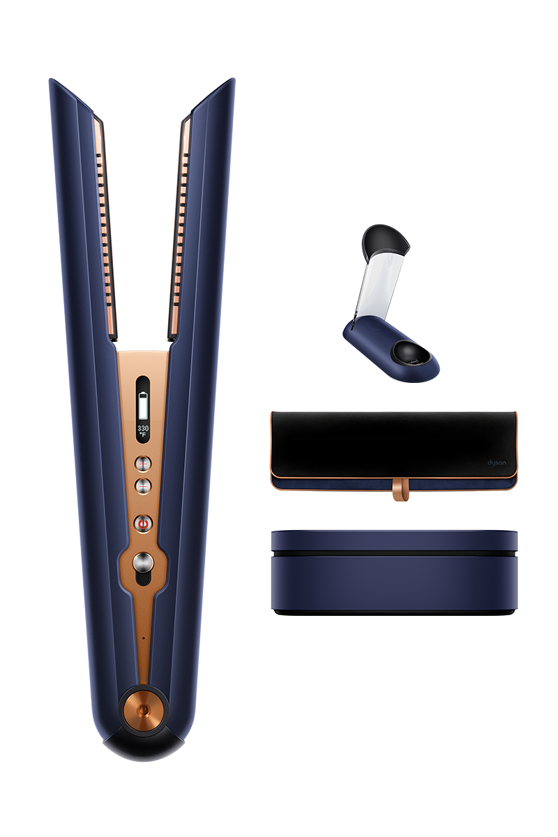Dyson Corrale™ styler straightener in Prussian blue/Rich copper