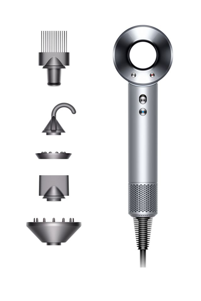 Dyson ヘアドライヤー ホワイト/シルバー Dyson Supersonic Nural™ Shineヘアドライヤー セラミックパティーナ