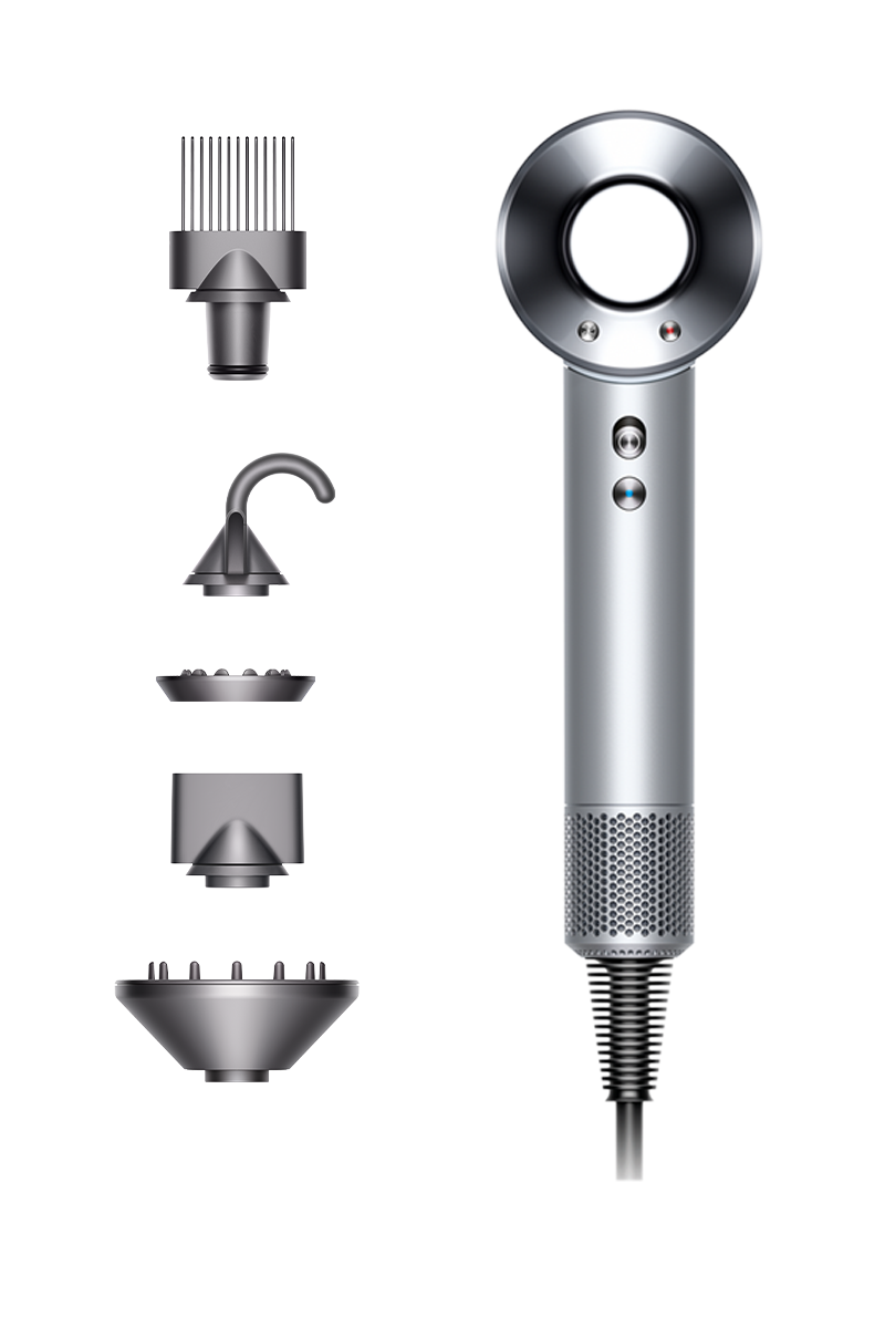 Refurbished Dyson Supersonic™ hair dryer (White/Silver)
