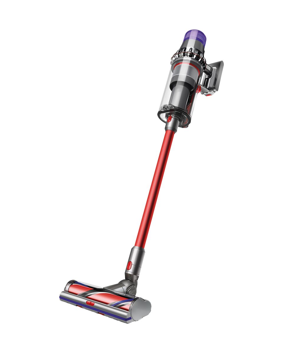 Aspirateur Dyson Outsize en rouge/nickel