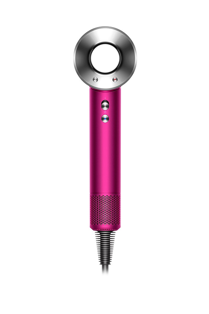 Dyson Supersonic™ hair dryer in fuchsia and nickel
