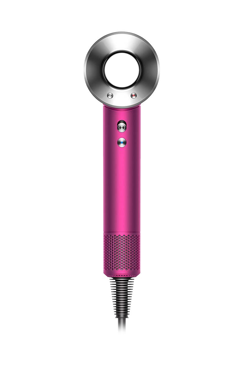 Dyson Supersonic™ hair dryer in fuchsia and nickel