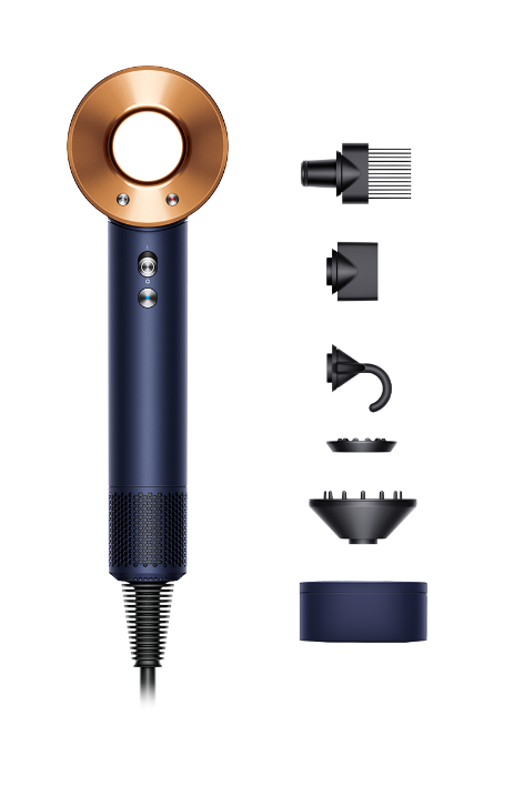 Secador Dyson Supersonic™ (Azul da Prússia/Cobre) | Dyson.pt Secador Dyson Supersonic™ (Azul da Prússia/Cobre) | Dyson.pt