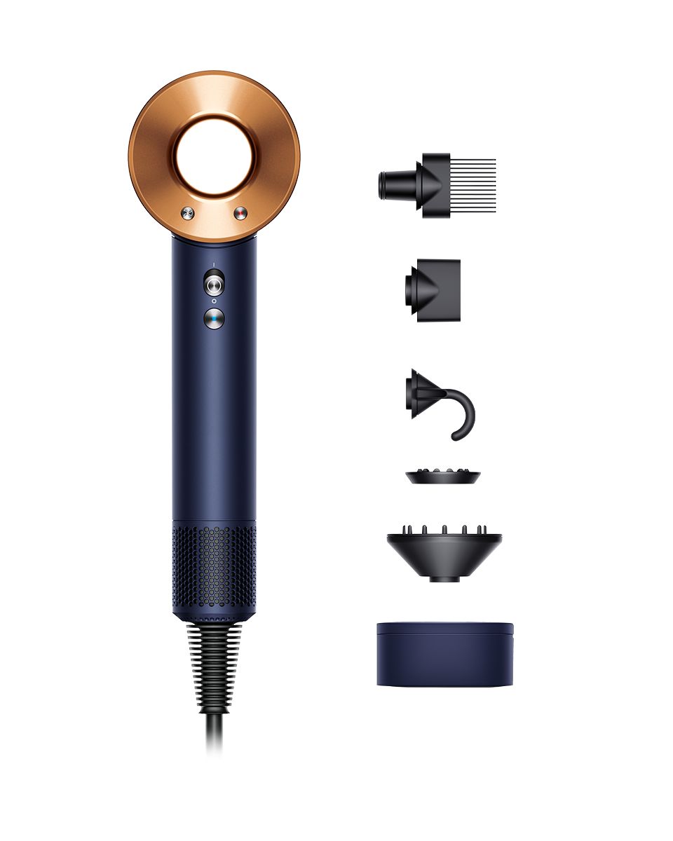 Dyson Supersonic™ Haartrockner (Nachtblau/Kupfer) Geschenkedition