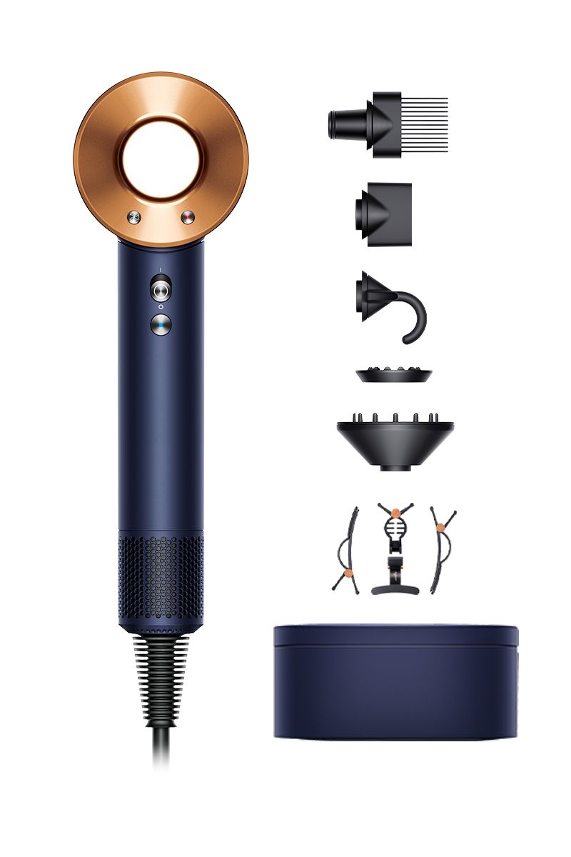 Dyson Supersonic hair dryer Prussian blue rich copper Dyson
