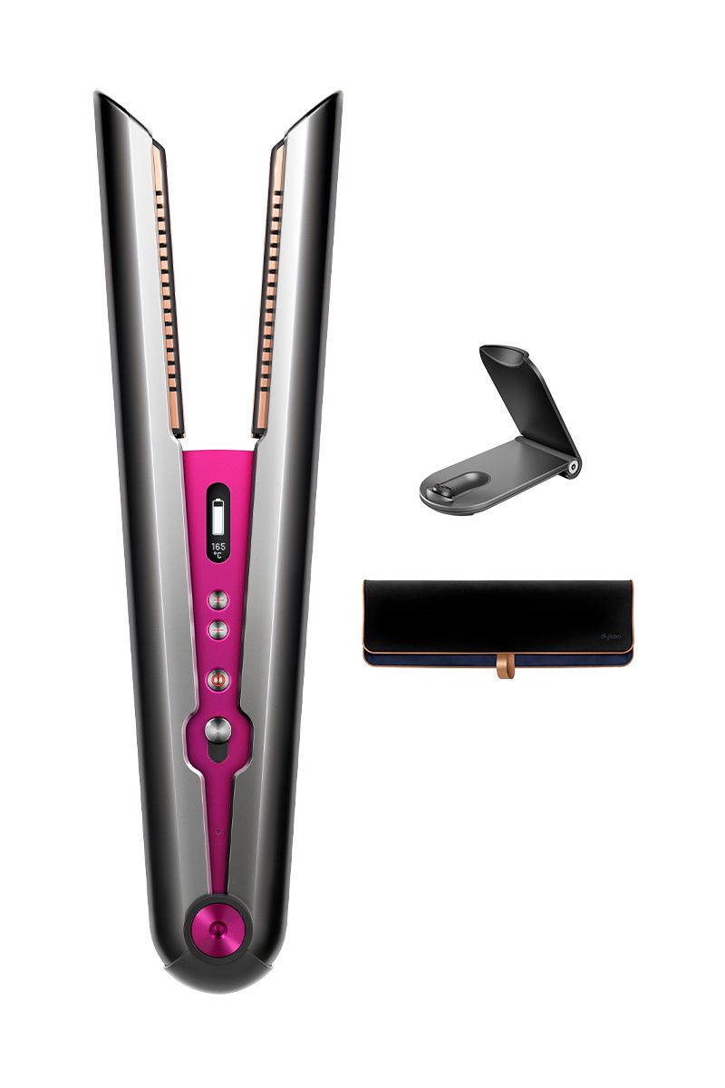 Dyson Corrale™ straightener - (Black Nickel/Fuchsia) | Dyson