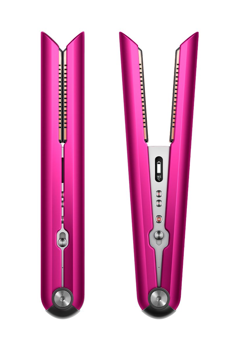 Corrale hair straightener (Fuchsia/Bright Nickel) | Dyson Canada