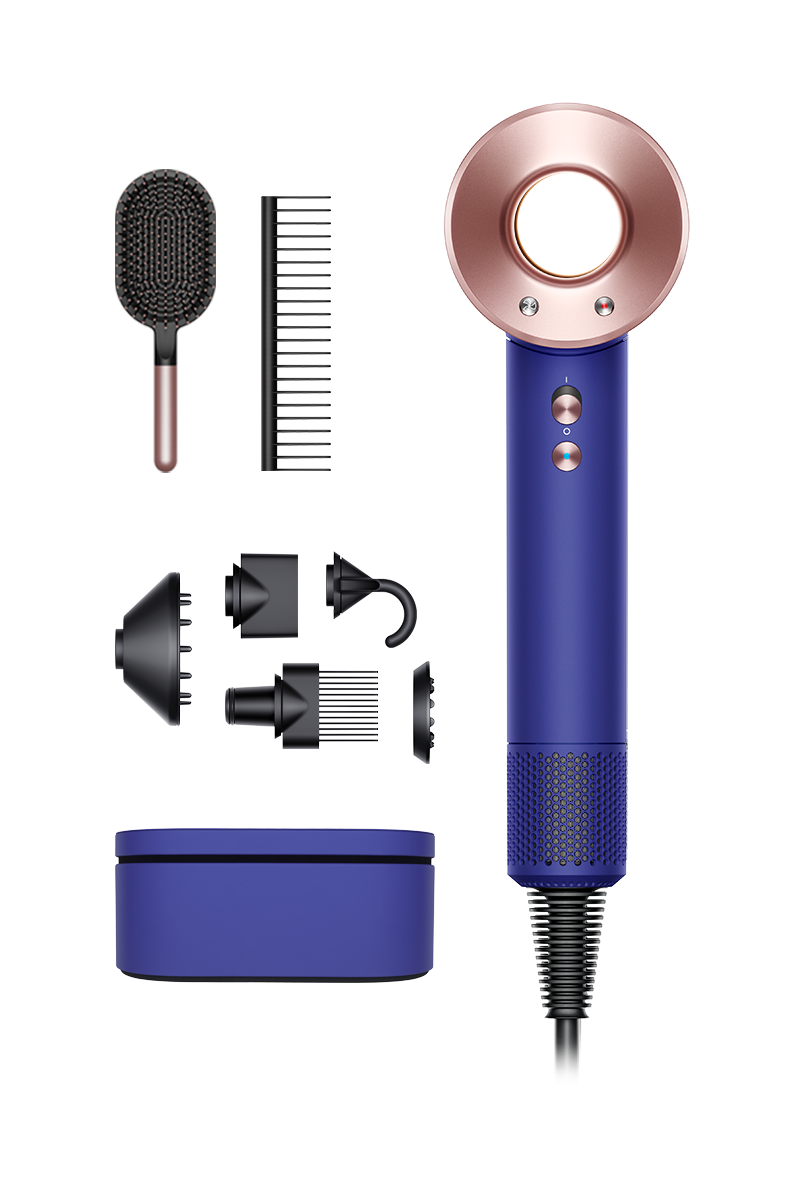 Dyson Supersonic™ hair dryer with complimentary accessories | Vinca  blue/Rosé