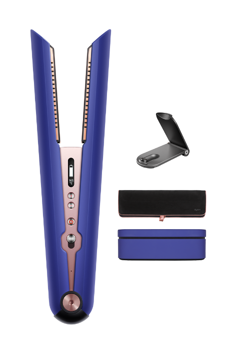 Limited edition Dyson Corrale™ straightener | Vinca blue/Rosé Limited edition Dyson Corrale™ straightener | Vinca blue/Rosé
