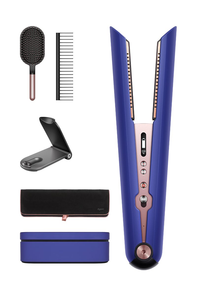 Special edition Dyson Corrale™ straightener Vinca blue/Rosé