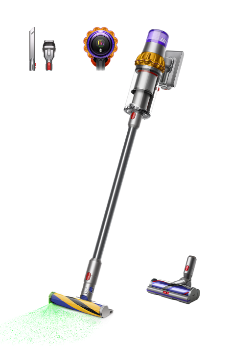 マ*ル様 【未使用品】Dyson V15 Detect complete Refurbished Dyson V15 Detect Absolute (Yellow/Iron/Nickel)