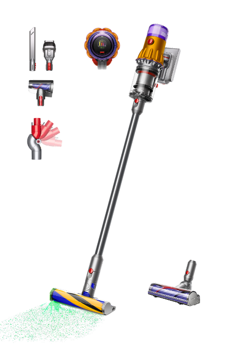 Aspirador sem fios Dyson V12 Detect™ Slim Absolute (Ferro/Níquel Aspirador sem fios Dyson V12 Detect™ Slim Absolute (Ferro/Níquel