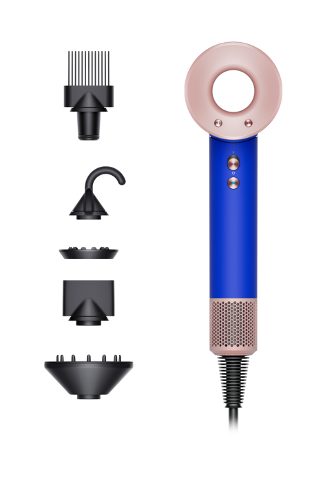 Refurbished Dyson Supersonic™ hair dryer (Blue/Blush) | Dyson Outlet