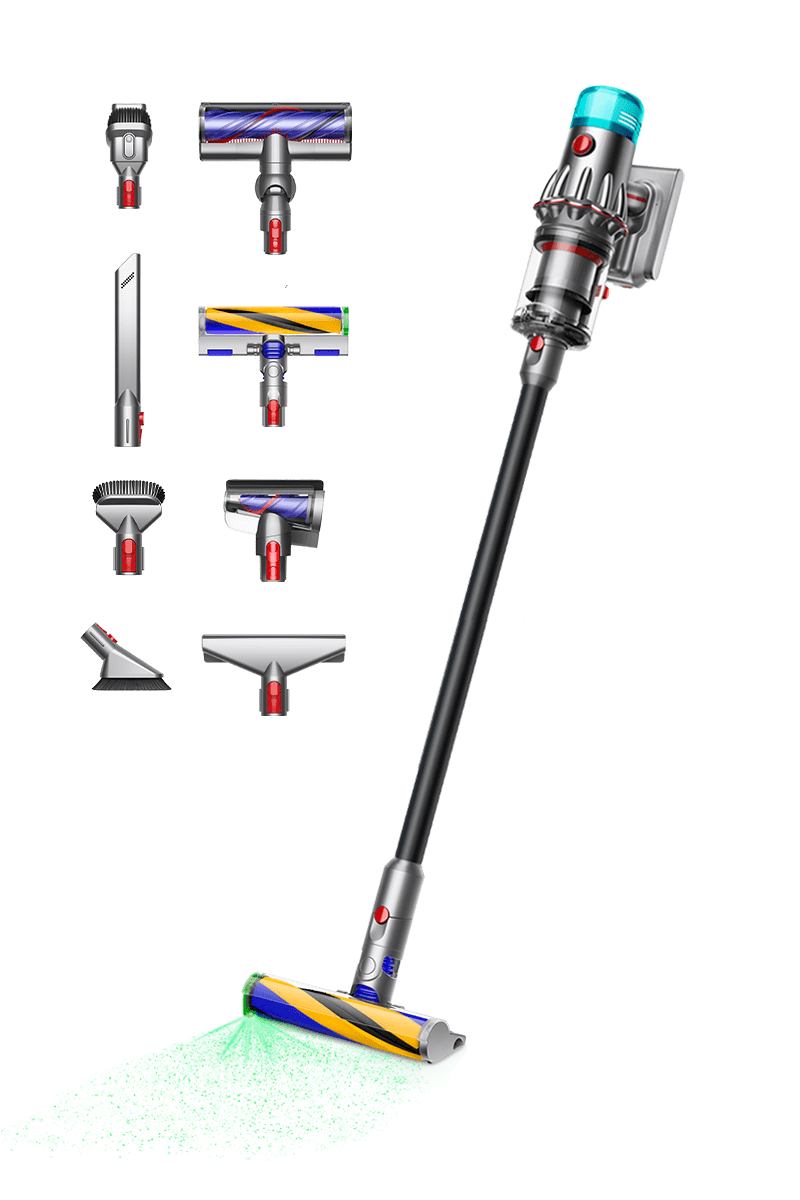 Dyson V12 Detect Slim Total Clean (Nickel/Schwarz)