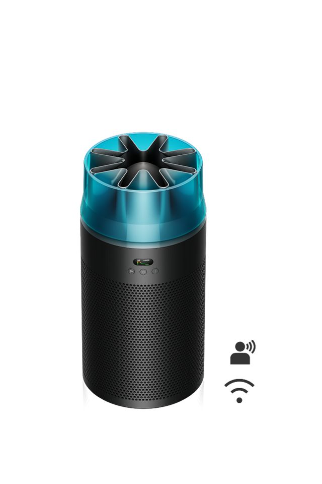 HushJet™ Compact Purifier | Black/Teal HushJet™ Compact Purifier | Black/Teal