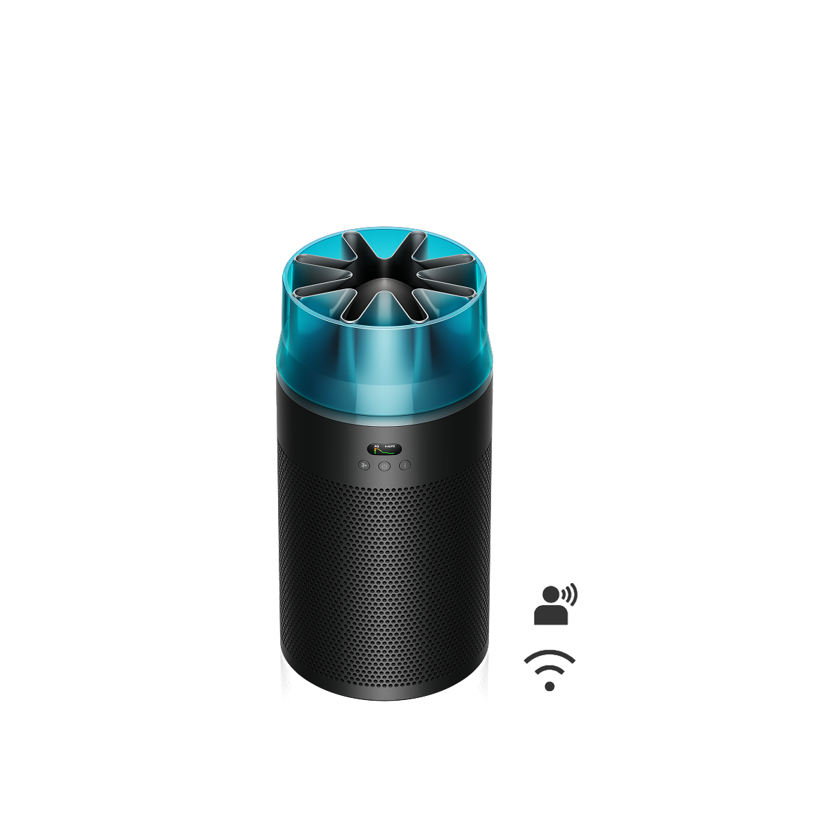 Dyson HushJet Compact HJ10 Black Teal прочистувач на воздух