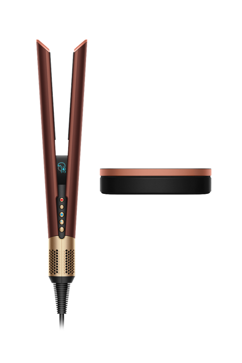 Dyson Airstrait™ dryer and straightener (Plum and Copper)